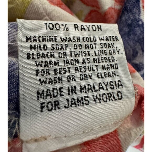 Jams World ARIANA Midi sundress Dress size Small Bistro Print W3104 coffee lover - Picture 7 of 9